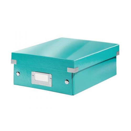CUTIE ORGANIZER MICA TURCOAZ CLICK&STORE LEITZ CUTIE ORGANIZER MICA TURCOAZ CLICK&STORE LEITZ